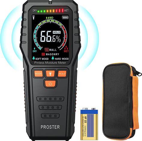 custom proster moisture meter review|thermal camera for moisture detection.